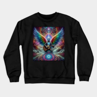 rainbow wings Crewneck Sweatshirt